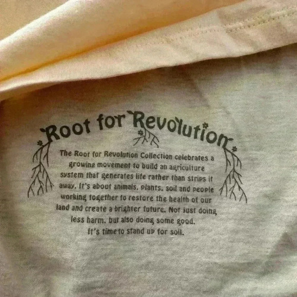 Patagonia NWT Soft Yellow Root Revolution Organic Cotton T-Shirt Tank XS - Picture 9 of 10